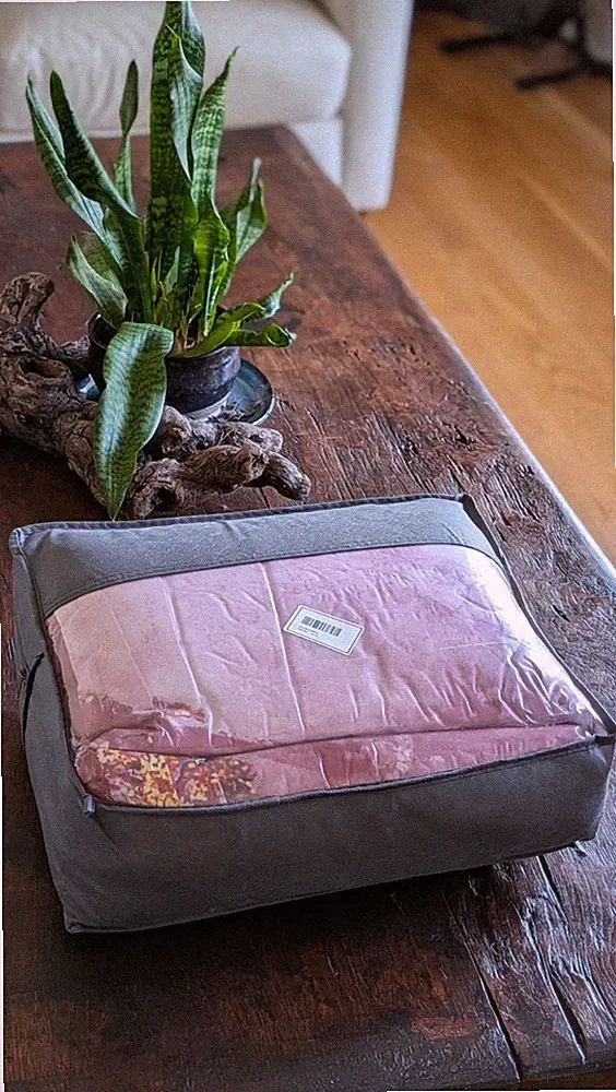 PERFEMET: Burgundy & Gold Watercolor Marble Bed in A Bag Comforter (Full Size)